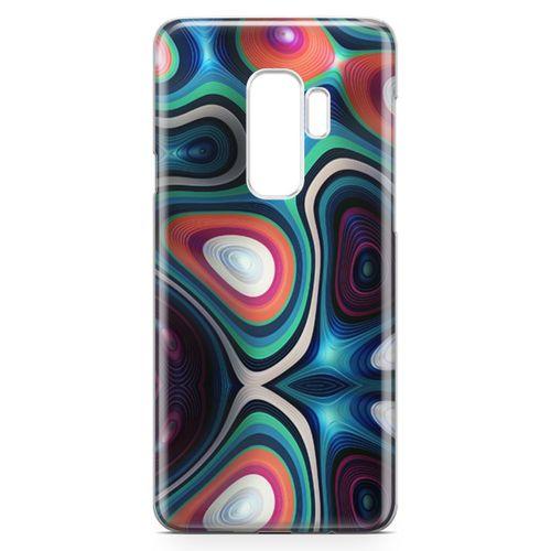 Samsung Galaxy S9 Plus Kılıf Elastik Hoparlör Arka Kapak Koruma Desenli Full Koruyucu