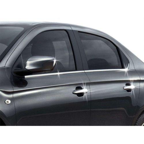 Citroen C-Elysee Uyumlu Cam Çıtası 6 Parça  Krom 2012 Ve Sonrası