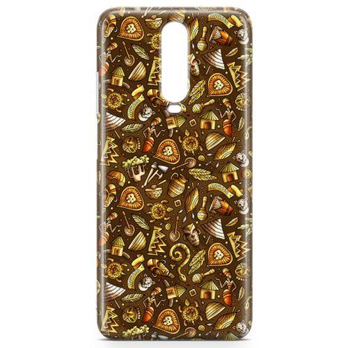 Xiaomi Redmi K30 Kılıf Maskeli Balo Doodle Arka Kapak Koruma Desenli Full Koruyucu