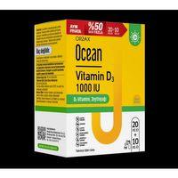 ORZAX Ocean Vitamin D3 1000 IU Sprey 20 ml + 10 ml %50 Daha Fazla 850081345022