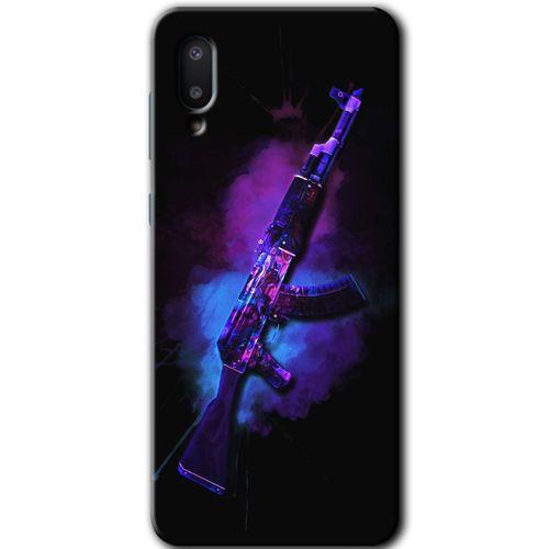 Samsung Galaxy A02 Kılıf Baskılı Kapak - AK +Tam Ekran Koruyucu