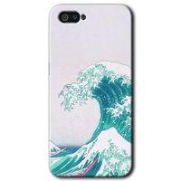 Realme C2 Kılıf HD Desen Baskılı Arka Kapak - Dalga