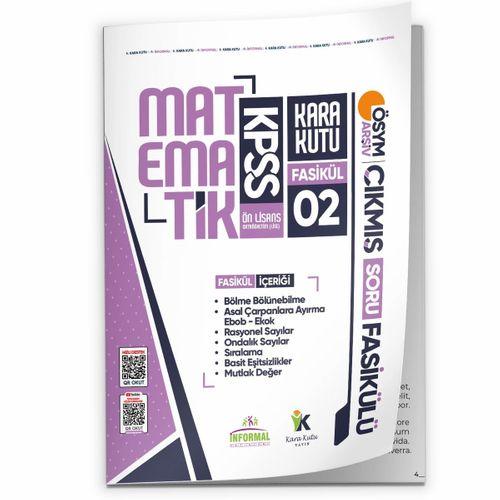 2026 KPSS Ön Lisans Matematik Kara Kutu 2 Fasikül ÖSYM Çıkmış Soru BÖLME BÖLÜNEBİLME MUTLAK DEĞER