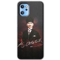 Reeder S19 Max Pro Kılıf HD Desen Baskılı Arka Kapak - Kemal Atatürk