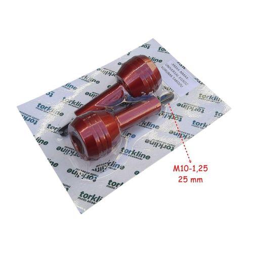 SEVGENT Egzoz Koruma Takozu Alüminyum 25 Mm Kırmızı 2 Li