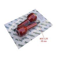 SEVGENT Egzoz Koruma Takozu Alüminyum 25 Mm Kırmızı 2 Li