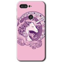 MRCİLETİSİM General Mobile GM 9 Pro Kılıf HD Desen Baskılı Arka Kapak + Temperli Cam - Unicorn-Pembe