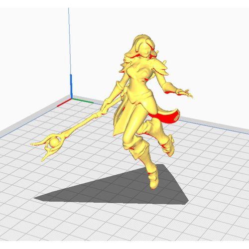 League of Legends heykelinden Lux, Koleksiyon 3D heykelcik – 6897653