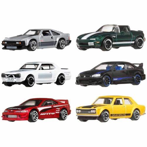 Hot Wheels Japon Temalı 6'lı Araba Seti