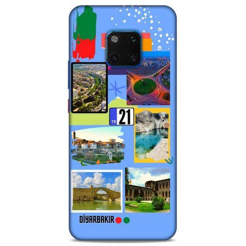 Lopard Huawei Mate 20 Pro Uyumlu Kılıf Şehirli ※ (21) Diyarbakır Koruyucu Kapak