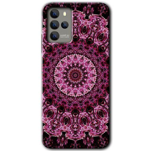 Omix X700 Kılıf HD Desen Baskılı Arka Kapak - Mandala Patterns Kaleidoscope