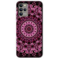 Omix X700 Kılıf HD Desen Baskılı Arka Kapak - Mandala Patterns Kaleidoscope