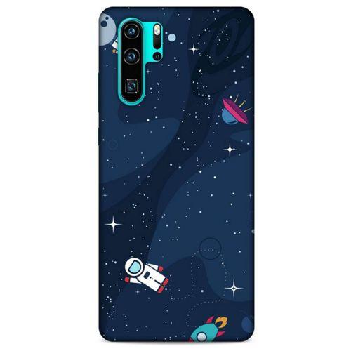Huawei P30 Pro Uyumlu Kılıf Mavi Delisi (23) Ultra Koruma Kılıfı Nasa