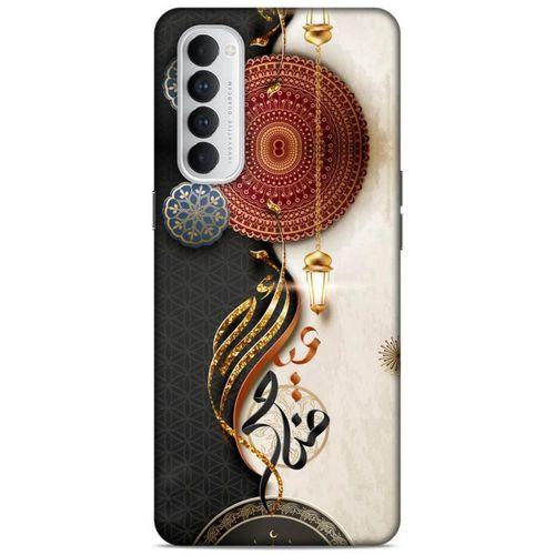 Lopard Oppo Reno 4 Pro Uyumlu Kılıf Ramazan (40) Desenli Fit Silikon Kılıf