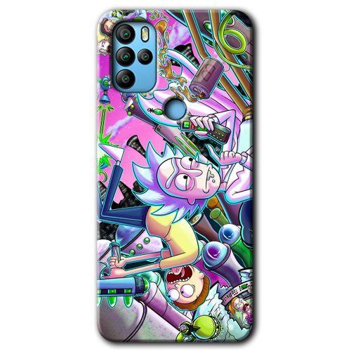 GM 21 Pro Kılıf HD Desen Baskılı Arka Kapak - Graffiti Çizgi Film + Kırılmaz Cam