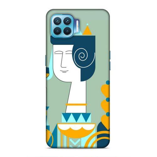 Oppo Reno 4 Lite Uyumlu Kılıf Face'X 37 Silicone Cover Kadehli