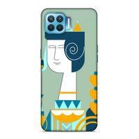 Oppo Reno 4 Lite Uyumlu Kılıf Face'X 37 Silicone Cover Kadehli
