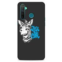 Animax Cool Zebra Oppo Realme 5 Pro Kılıf Desenli Silikon