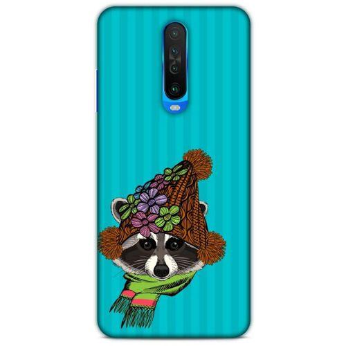 Animax Bereli Rakun Xiaomi Poco X2 Kılıf Desenli Silikon
