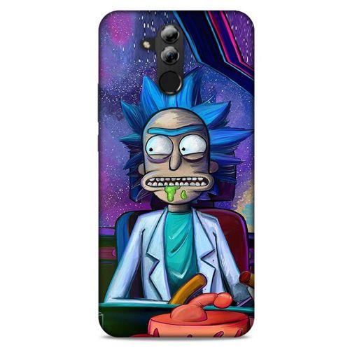 Huawei Mate 20 Lite Uyumlu Kılıf Rick And Morty (45) Liquid Air Kılıf Decoy