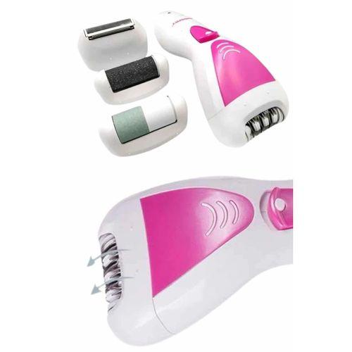 4 Başlıklı Bakım Cihazı Epilatör Tüy Alma Makinesi Topuk Törpüsü