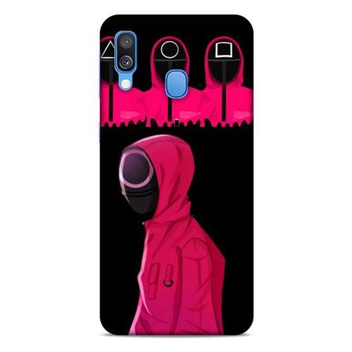 Samsung Galaxy A40 Uyumlu Kılıf Squid Game (42) Rugged Armor Kılıf Sun-Hi