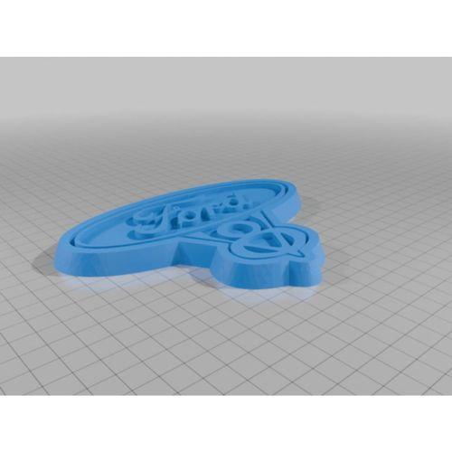 Ford V8 Pahlı Amblem 3D Baskı (Bu ürün Sadece Plastik parçadır - Almadan Önce Soru Sorabilirsiniz)