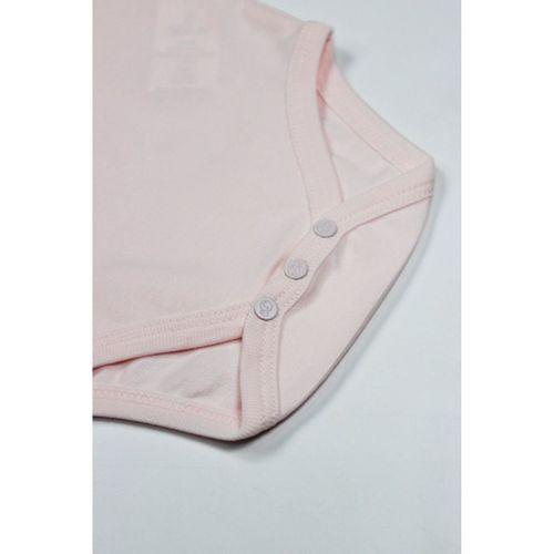 Bistyle Bistyle Organik Natural Basic Style Yarım Kol Body BS17103 Pembe