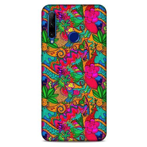 Graffitix (42) Desenli Silikon Kapak Huawei Y6P Kılıf