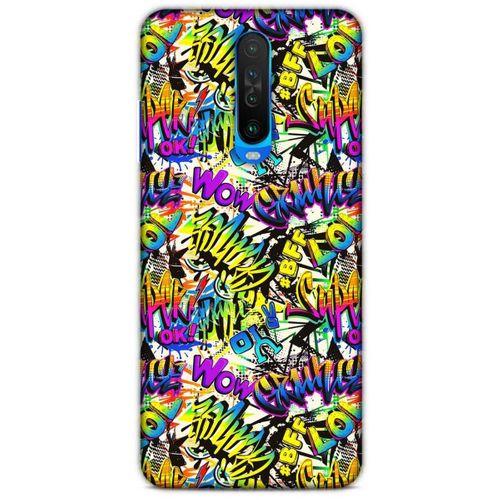 Graffitix (32) Desenli Silikon Kapak Xiaomi Redmi K30 5G Kılıf