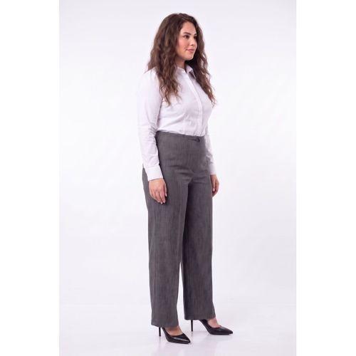 Kadın Geni Paçalı Kumaş Pantolon Yüksek Bel Klasik BGL-ST01347