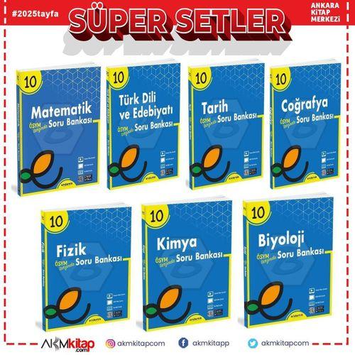 Endemik 10.Sınıf Soru Bankası Seti 7 Kitap
