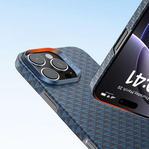 Apple iPhone 16 Pro Kılıf M-safe Şarj Özellikli Raptic Aramid Skin Origin Serisi Kapak