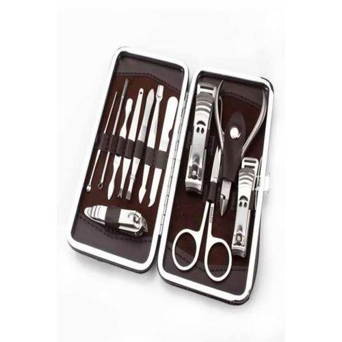 Tırnak Bakımı Tırnak Makası Profesyonel 12 Parça El Ayak Manikür Pedikür Seti