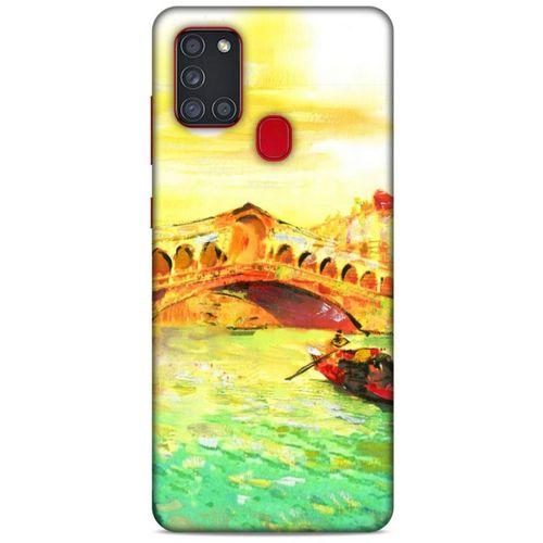 Cityx (13) Samsung Galaxy A21s Kılıf Silikon Kapak Desenli
