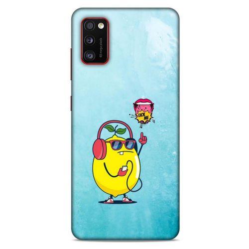 Frutix Limon 01 Samsung Galaxy A41 Kılıf Desenli Silikon