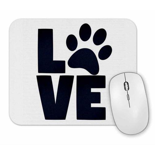 Love Dog Pug Cat Kedi Köpek Mouse Pad.jpg