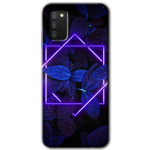 Galaxy A02s Kılıf HD Desen Baskılı Arka Kapak - Mekanik Yaprak 5 + Kırılmaz Cam