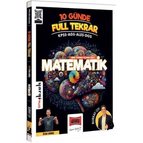 KPSS ALES DGS AGS 10 Günde Full Tekrar Matematik Video Çözümlü ve Konu Özetli Yargı Yayınları