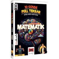 KPSS ALES DGS AGS 10 Günde Full Tekrar Matematik Video Çözümlü ve Konu Özetli Yargı Yayınları