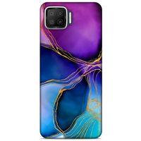 Oppo A73 Uyumlu Kılıf Mor Delisi (45) Liquid Air Kılıf Karışık