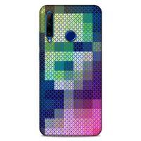 Lopard Huawei Y6P Uyumlu Kılıf PiXel (16) Kalın Kılıf Kare