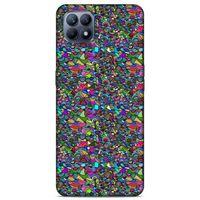 Lopard Huawei P40 Lite Uyumlu Kılıf Soyut Sanat (31) Baskılı TPU Kılıf