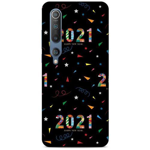 Yılbaşı Süsleri 06 Xiaomi Mi 10 Kılıf Silikon Kapak