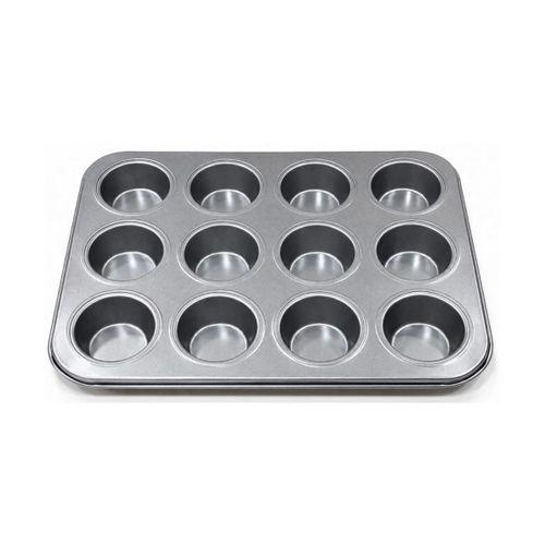 12'li Metal Muffin Kek Kalıbı