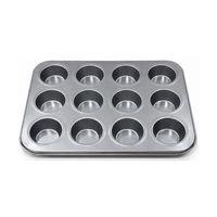 12'li Metal Muffin Kek Kalıbı