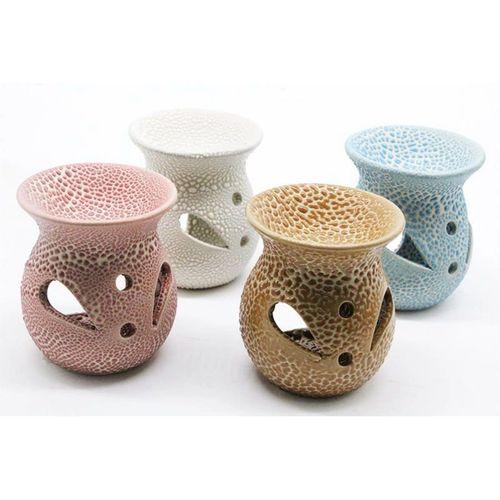 Kabartma Desenli Seramik Buhurdanlık