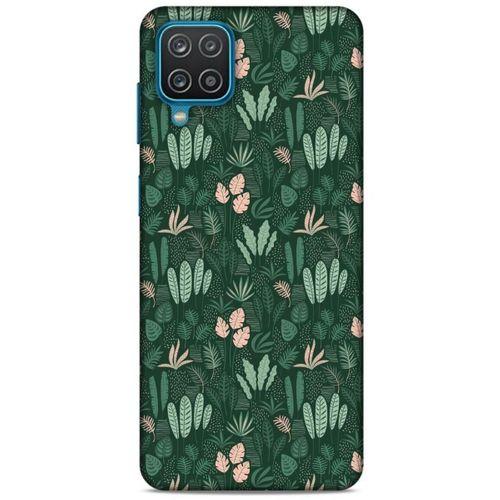 Lopard Samsung Galaxy A12 Uyumlu Kılıf Botanix (13) Silikon Kap