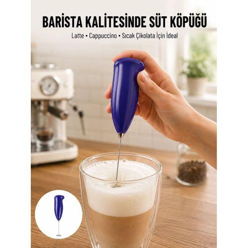 Portatif Kahve Köpürtücü – Latte, Cappuccino, Milkshake Ve Puding Yapıcı