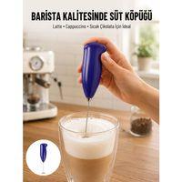 Portatif Kahve Köpürtücü – Latte, Cappuccino, Milkshake Ve Puding Yapıcı